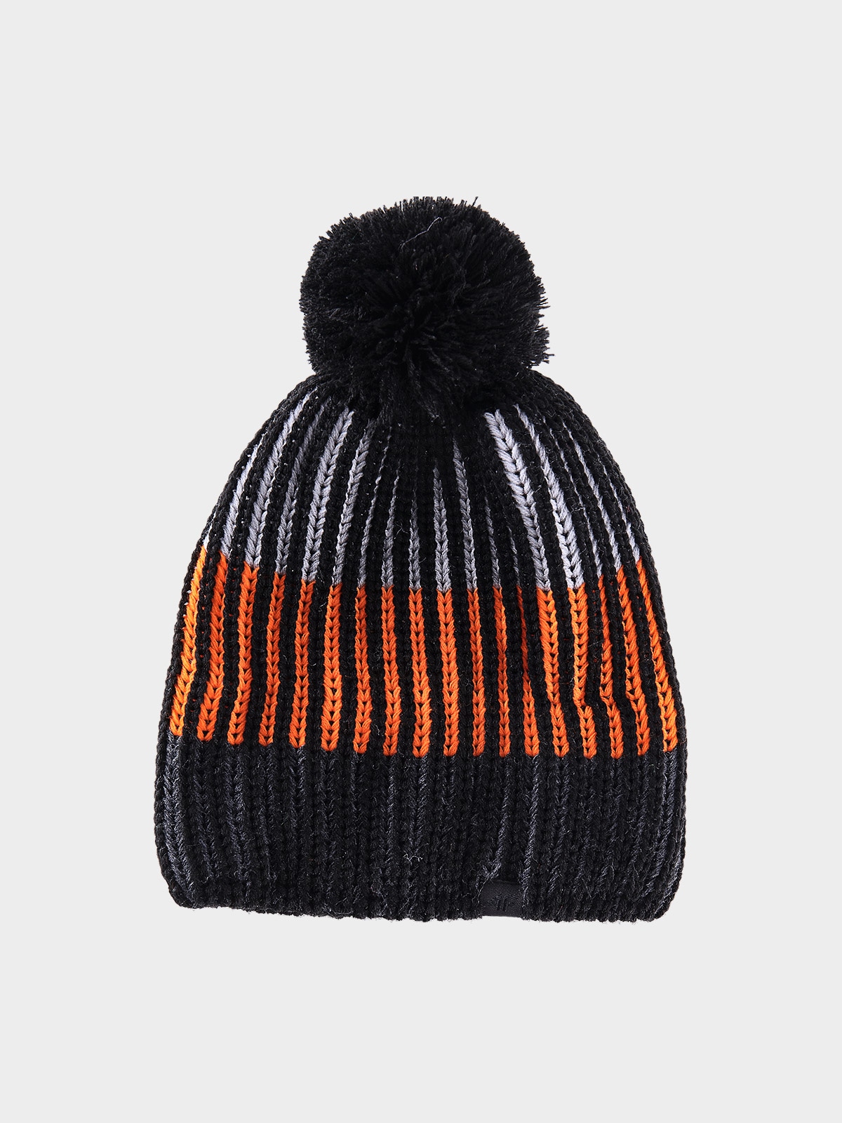 4F Czapka zimowa chłopięca - pomarańczowa Uniwersalny