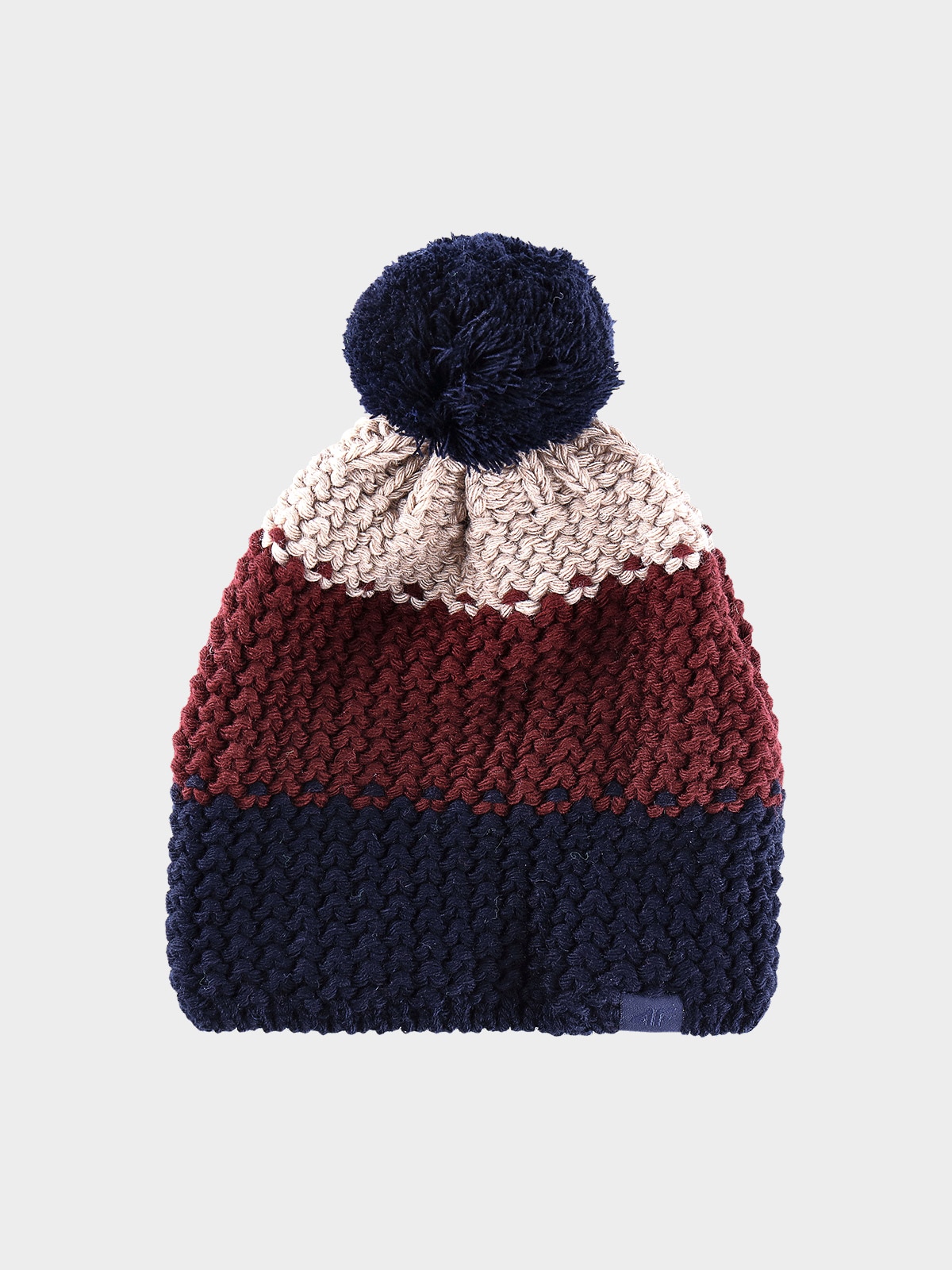 4F Czapka zimowa chłopięca - czerwona Uniwersalny