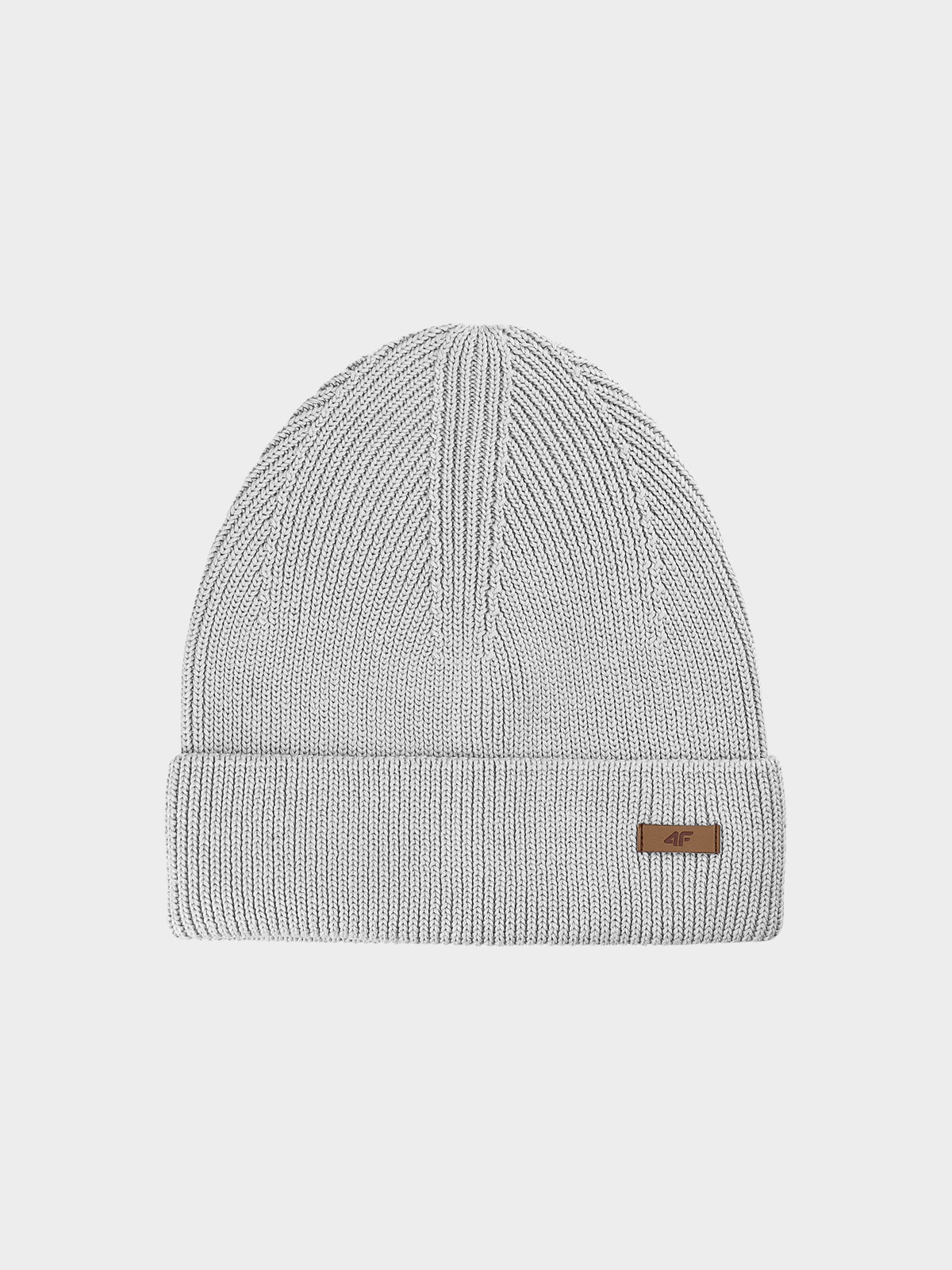 4F Czapka zimowa męska - szara M