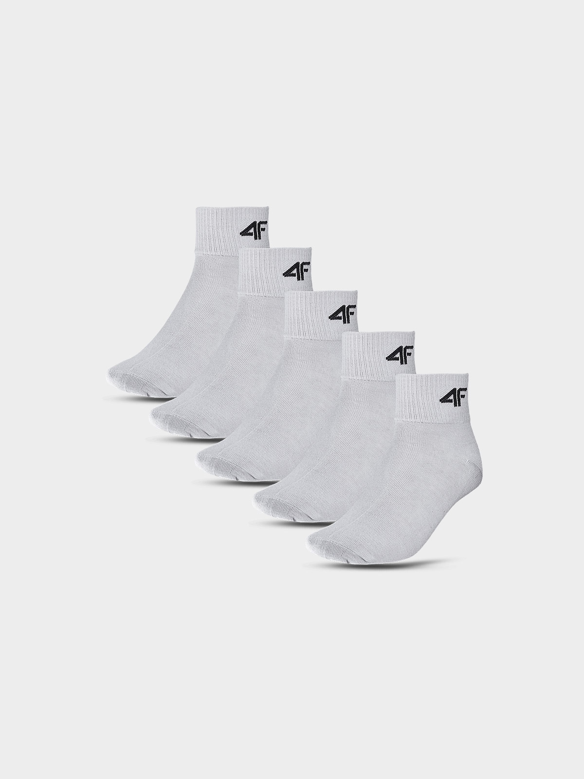 4F Skarpetki casual za kostkę (5-pack) dziecięce - multikolor 38-40