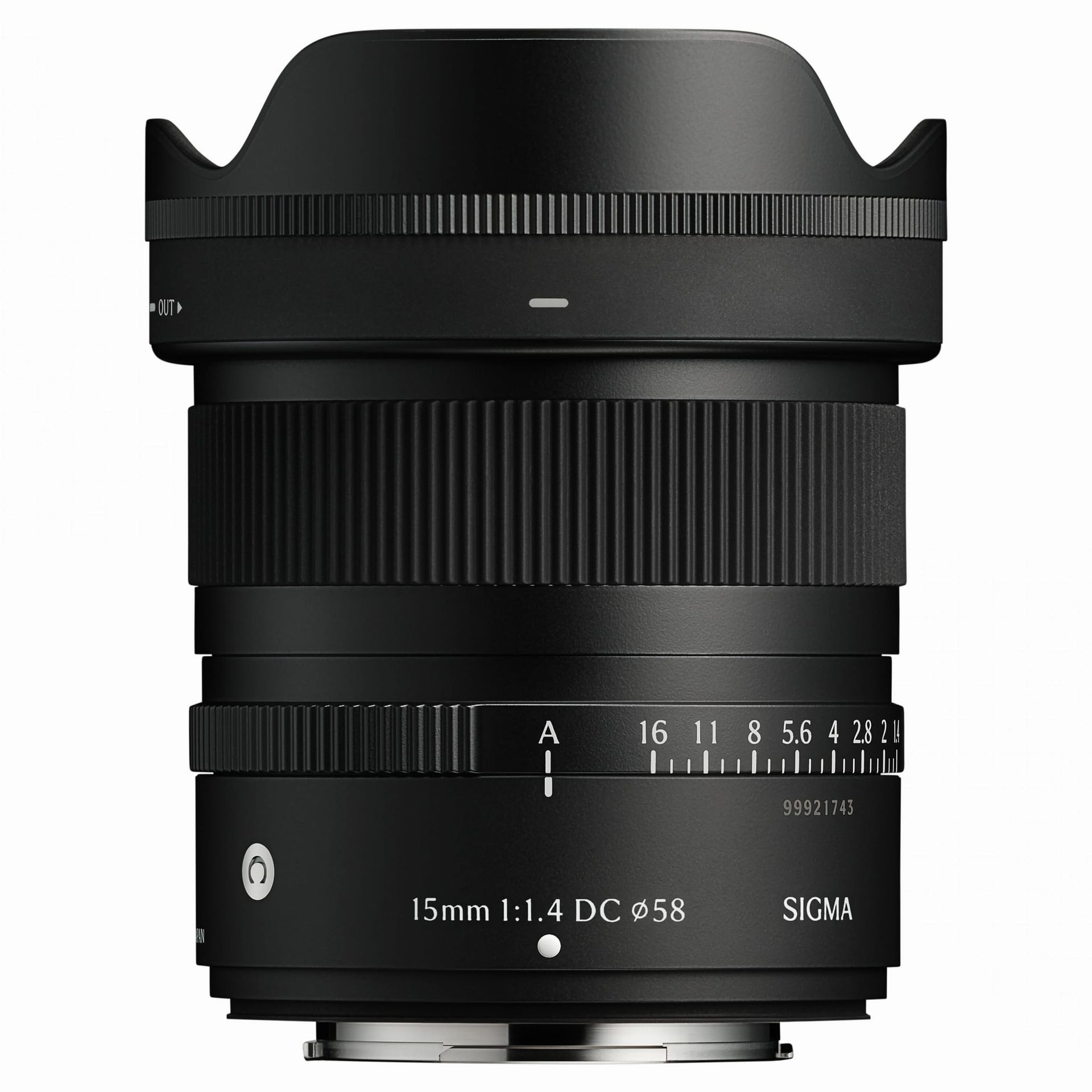 Sigma 15mm f/1.4 DC Contemporary Fujifilm X