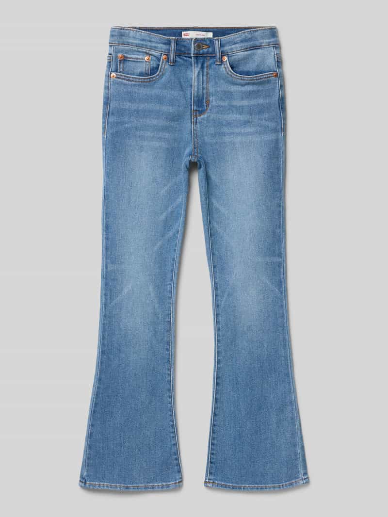 Jeansy bootcut z mieszanka bawełny model '726'