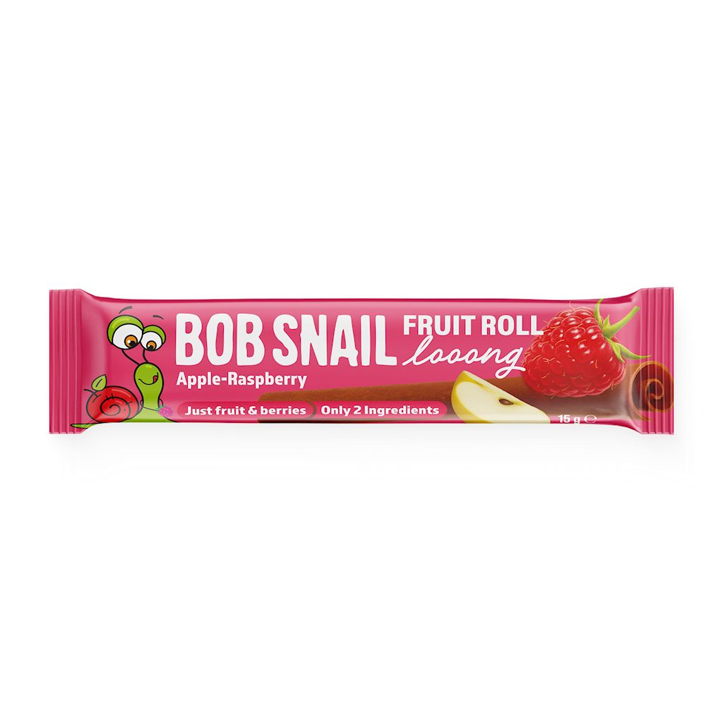 Bob Snail Przekąska roll long jabłko - malina 15 g - żywność