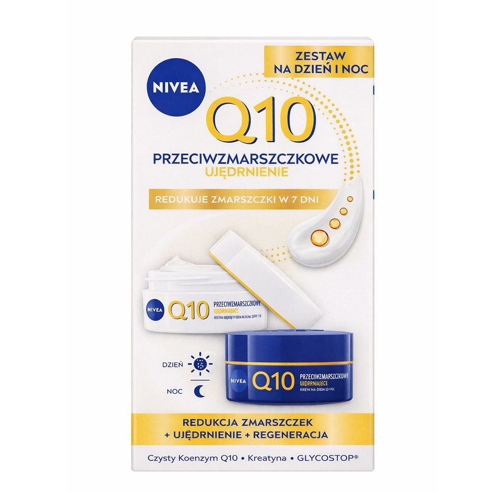 Nivea Q10 Power krem na dzień i na noc 2 szt.
