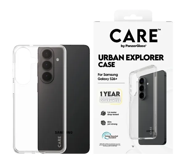 PanzerGlass Urban Explorer do Galaxy S26+ Przezroczysty