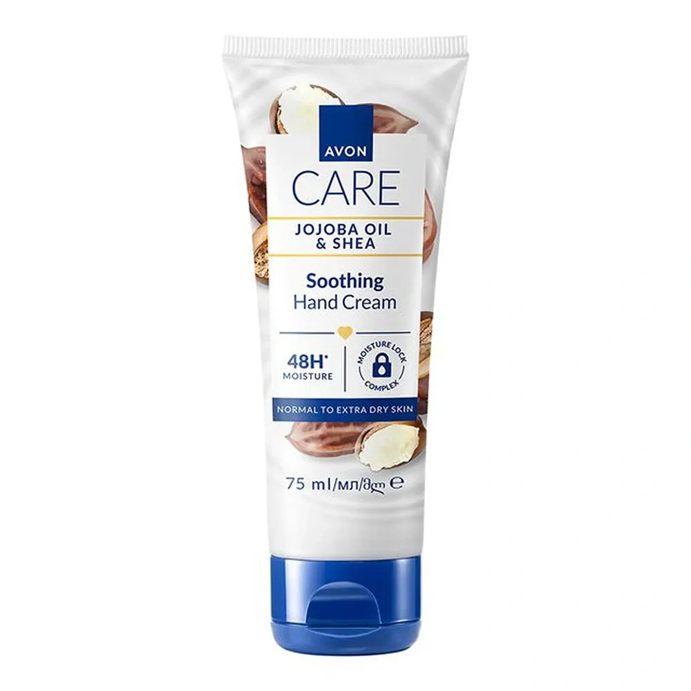 Avon Care Jojoba Oil & Shea Soothing Hand Cream kojący krem do rąk 75 ml