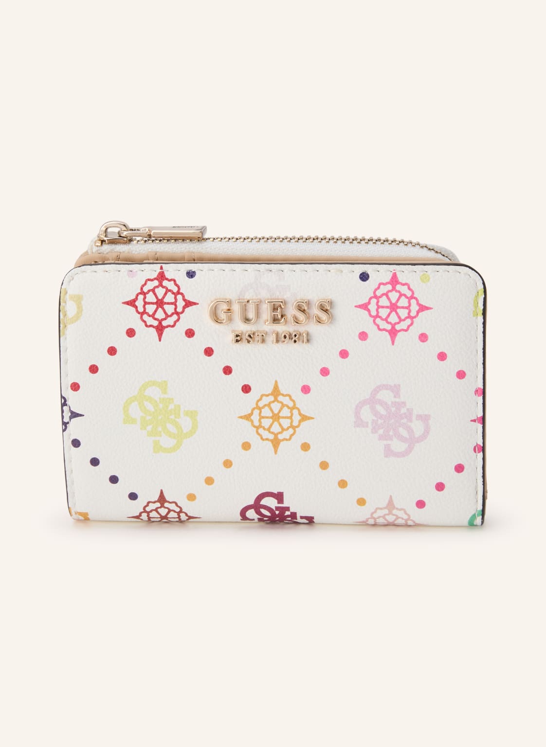 Guess Portmonetka Emelie weiss