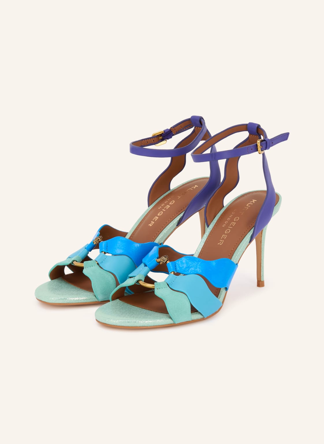 Kurt Geiger Sandały Sun Wave blau