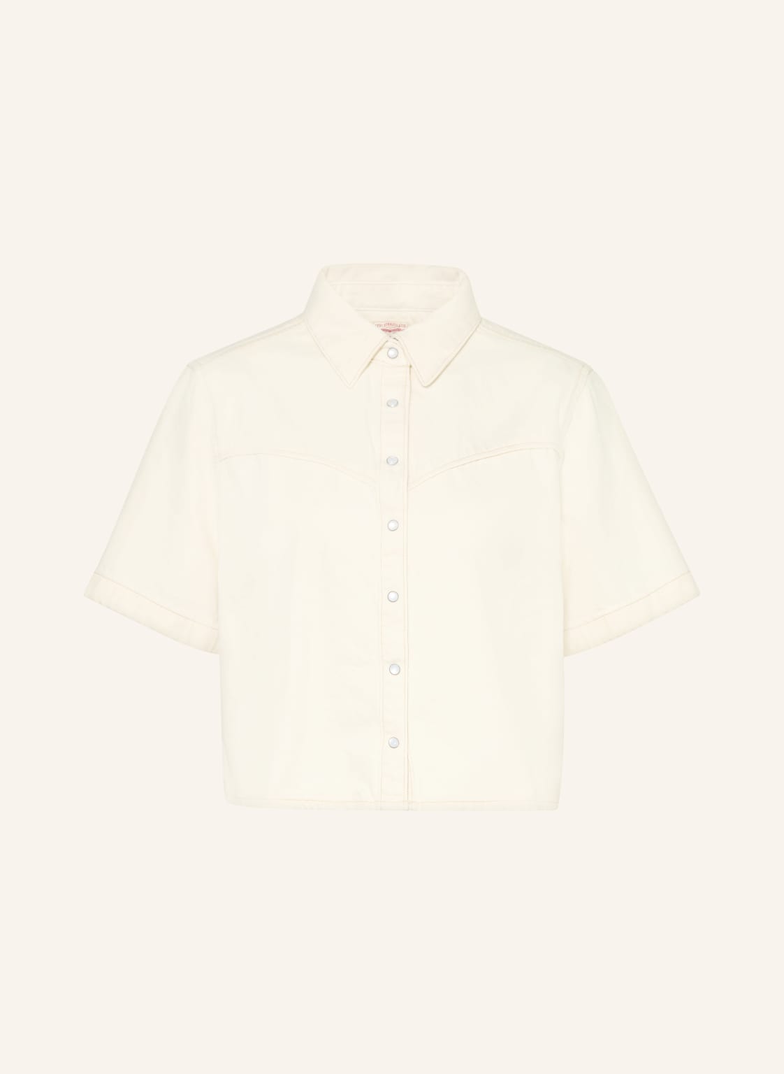 Levi's® Bluzka Jeansowa Logan weiss