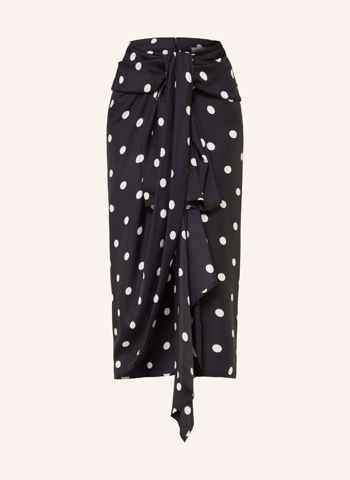 Sportmax Jedwabna Spódnica Gentile schwarz