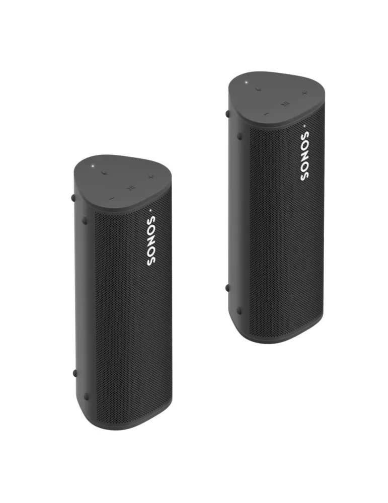 Zestaw Sonos Roam 2x — Przenośne głośniki Bluetooth/WiFi do domu, Zawartość zestawu: 69b93c951f873