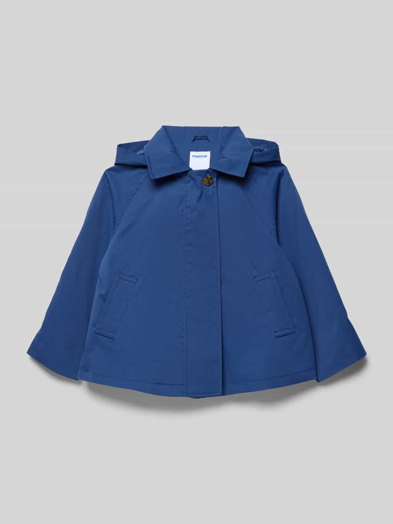 kurtka o kroju regular fit z wykładanym kołnierzem