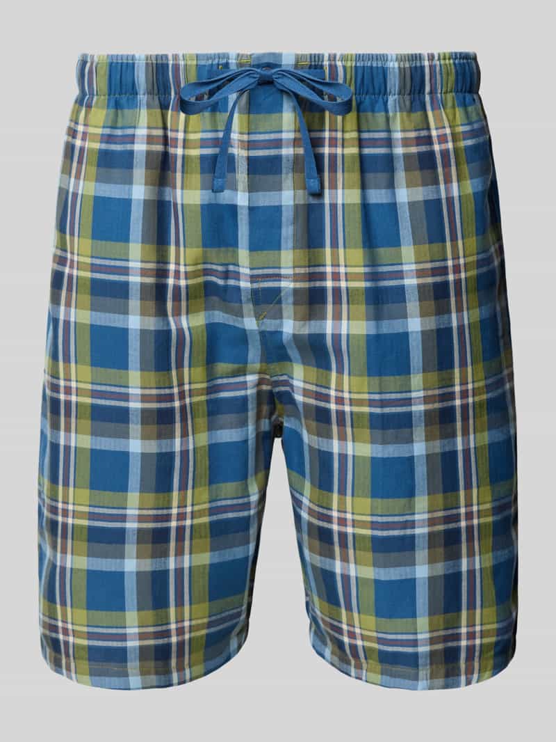 Szorty bermudy o kroju straight fit z elastycznym pasem