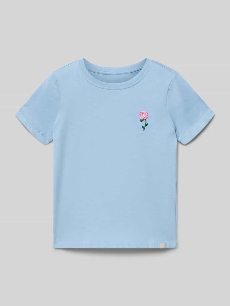 męski t-shirt o kroju regular fit z czystej bawełny model 'VEGA'