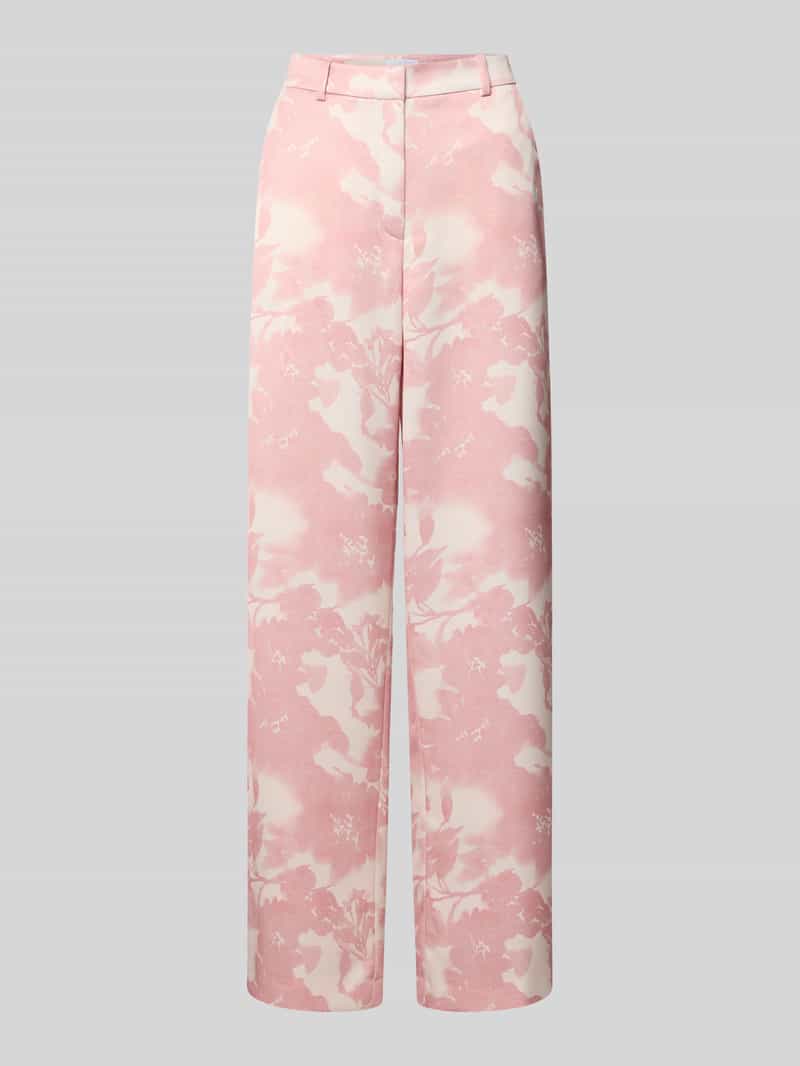 Spodnie materiałowe z francuskimi wpuszczanymi kieszeniami