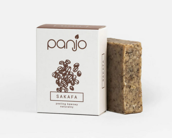 Panjo - Peeling kawowy w kostce SAKAFA (+/- 110 g)