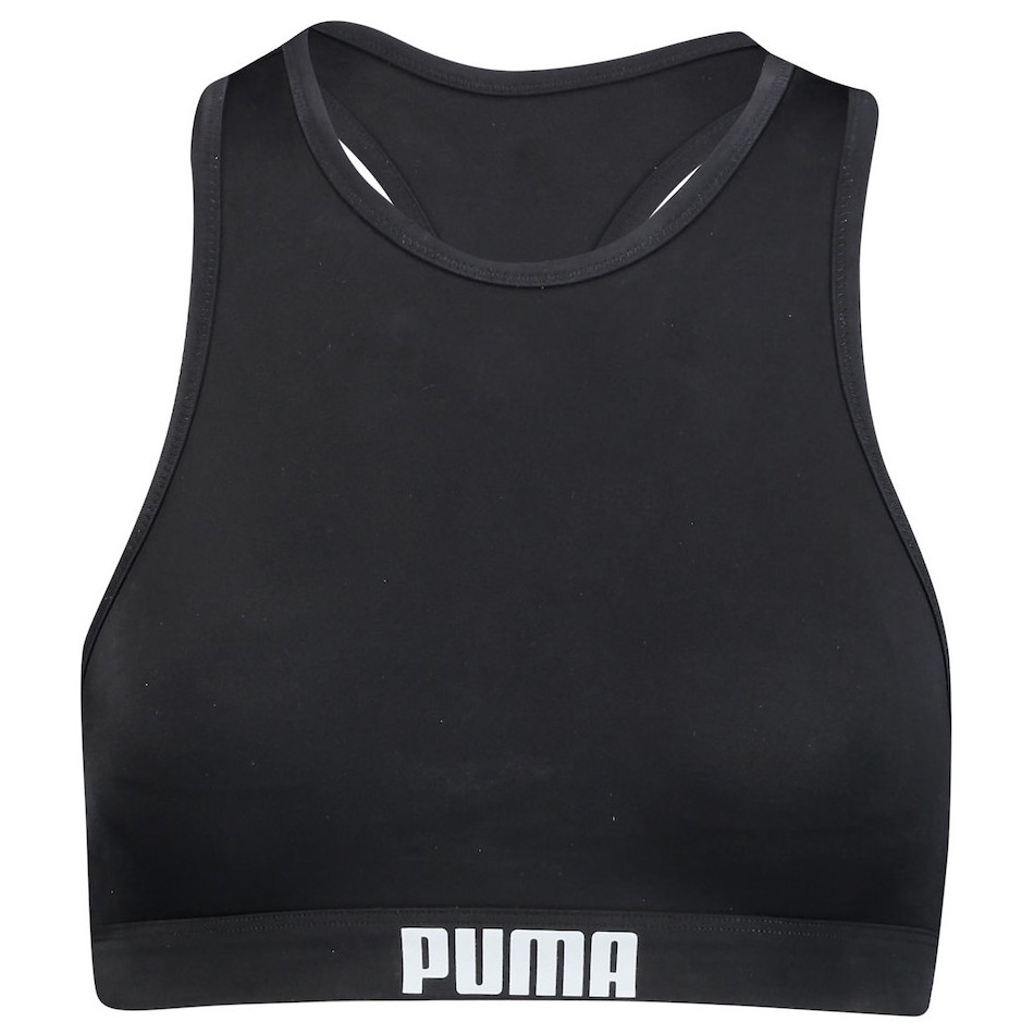 Damski strój kąpielowy Puma Racerback Top Rozmiar: S / Kolor: czarny