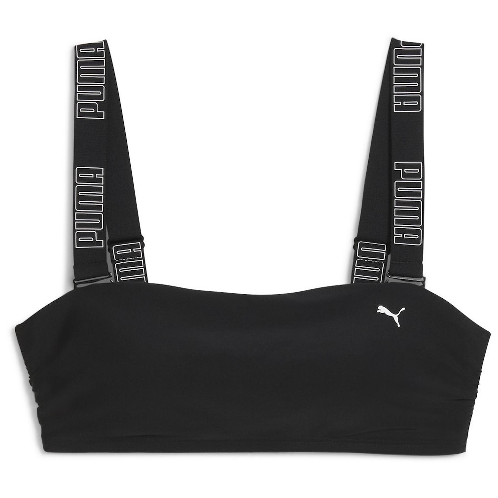 Damski strój kąpielowy Puma Bandeau Top Rozmiar: XS / Kolor: czarny