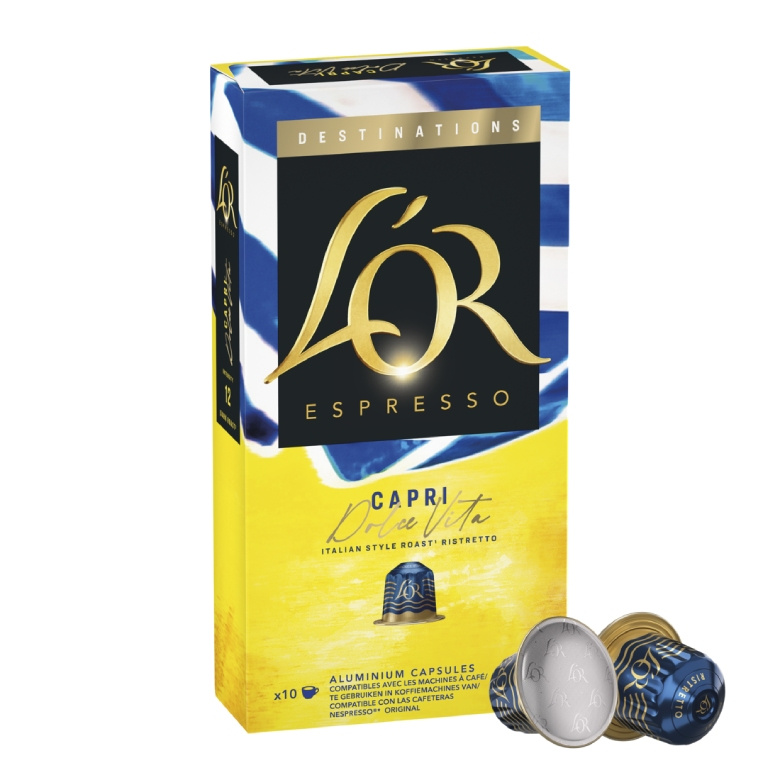 Kapsułki do Nespresso L'OR Destinations Capri Dolce Vita 10 szt.