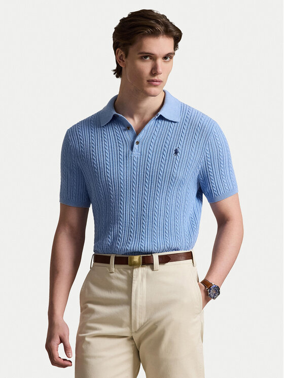 Polo Ralph Lauren Polo 710B13893004 Niebieski Regular Fit
