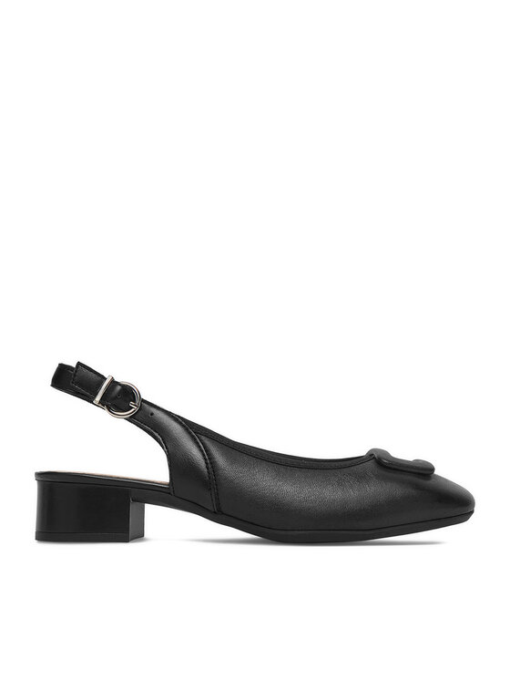 Rieker Czółenka CEO-43456-00 Czarny