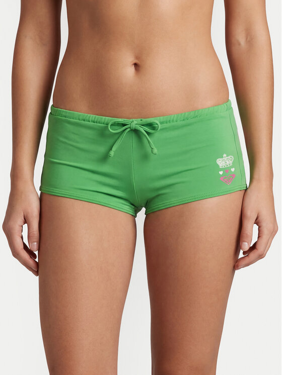 Roxy Dół od bikini Cheeky ziERJX405258 Zielony