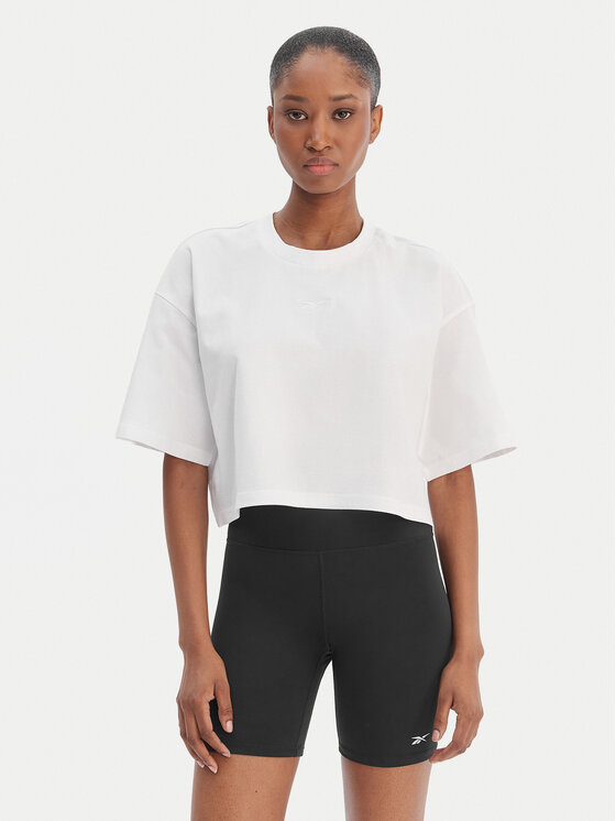 Reebok T-Shirt Reebok x Ewa Chodakowska Olka RK25612CCW Biały Relaxed Fit