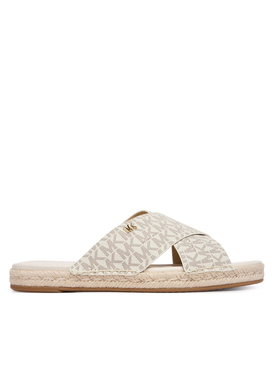 MICHAEL Michael Kors Espadryle Kenzie 40R6KZFS1B Kremowy