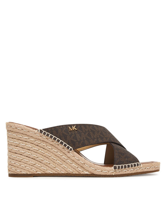 MICHAEL Michael Kors Espadryle Kenzie 40R6KZMS1B Brązowy
