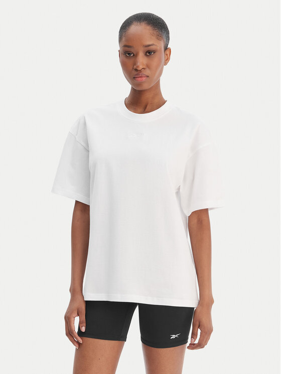 Reebok T-Shirt Reebok x Ewa Chodakowska Anka RK25611CCW Biały Relaxed Fit