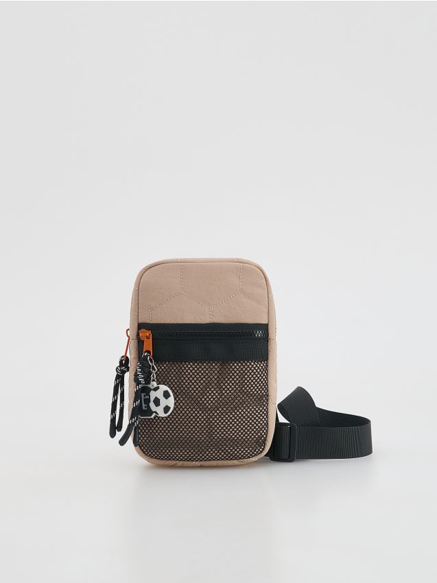 Reserved - Saszetka na pasku - beżowy