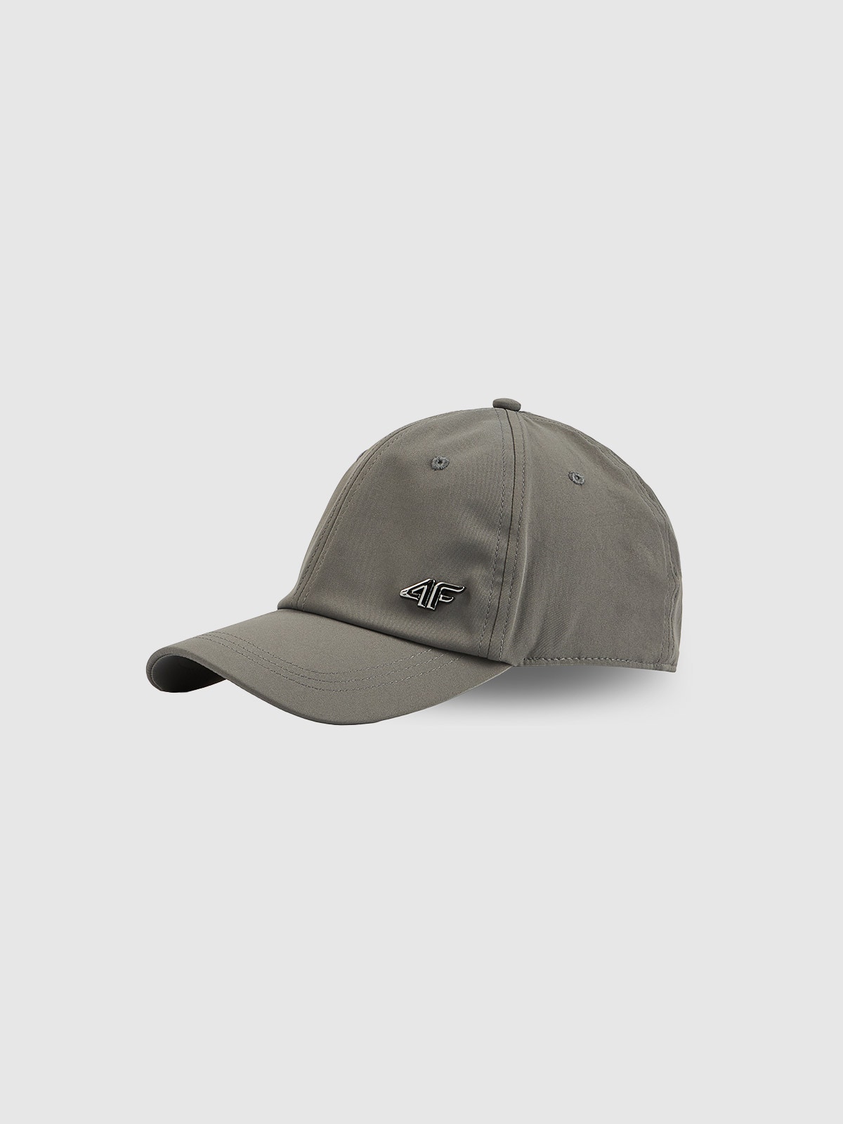 4F Czapka z daszkiem strapback uniseks - szara XS/S (56cm)