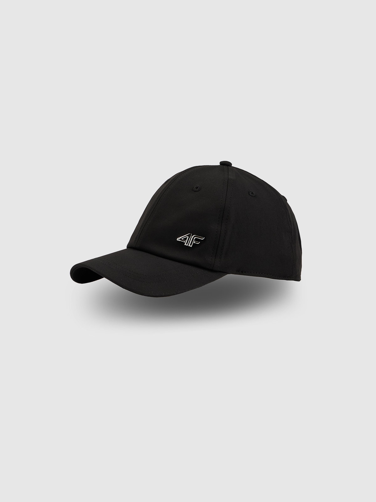 4F Czapka z daszkiem strapback uniseks - czarna XS/S (56cm)