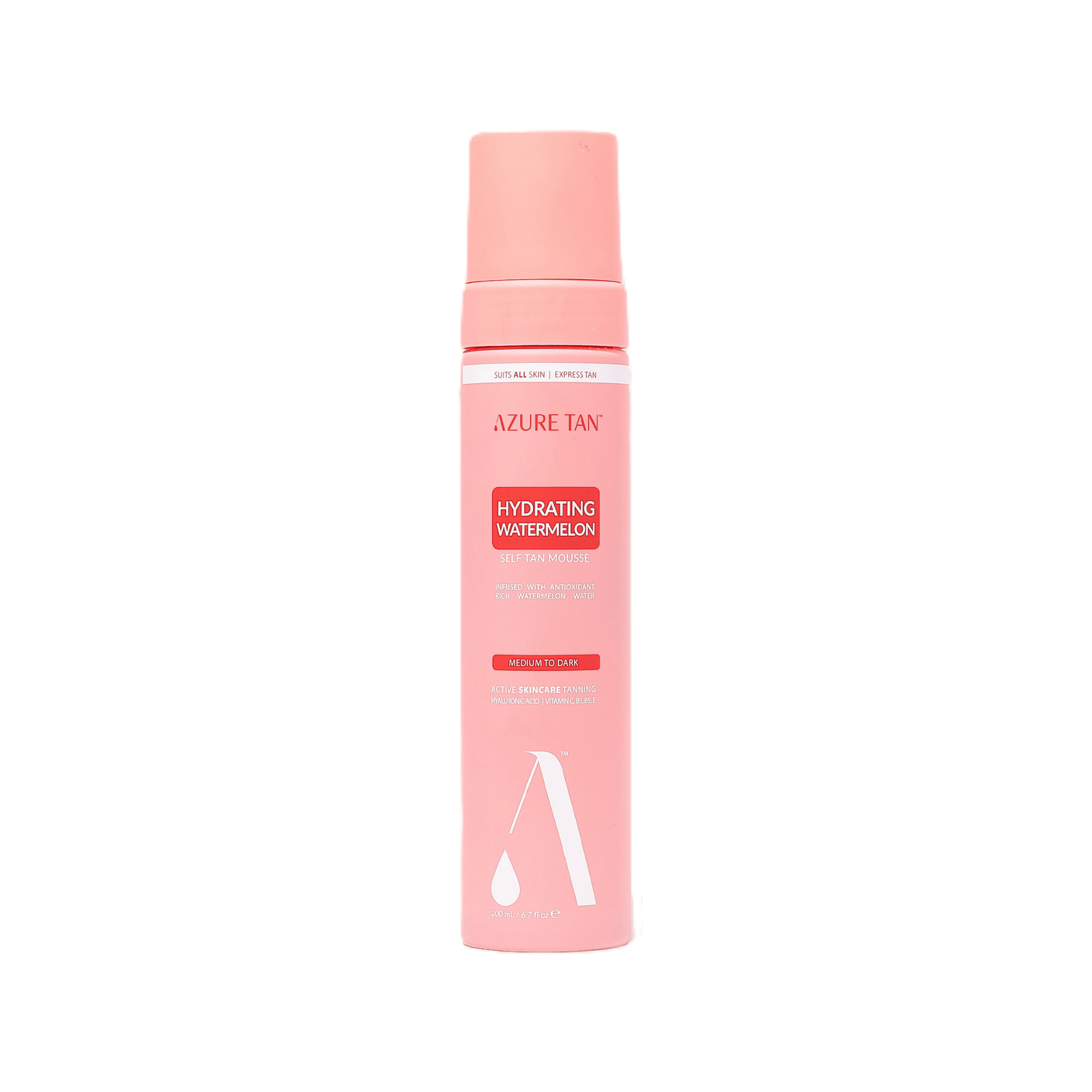 Azure Tan Hydrating Watremelon Pianka Samoopalająca Medium to Dark 200ml