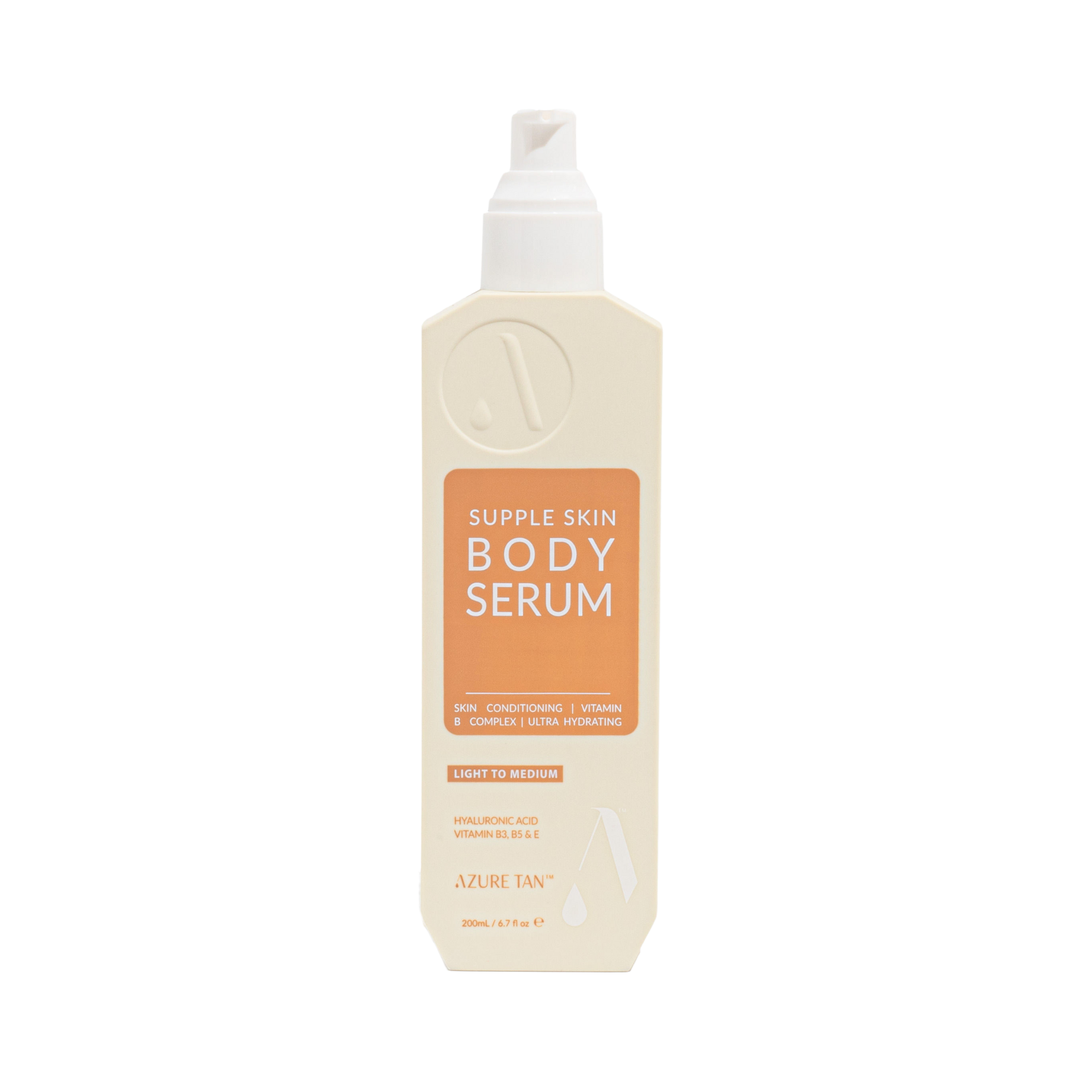 Azure Tan Supple Skin Serum Opalające do Ciała Light to Medium 200ml