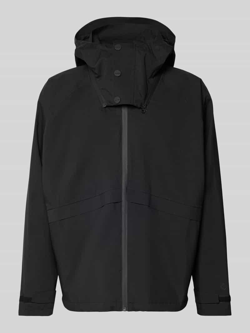 Kurtka z kapturem i patkami na rękawach model 'RADAR'