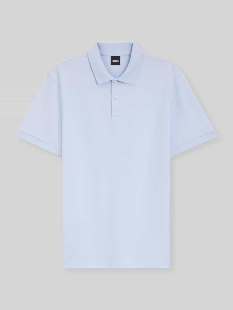 koszulka polo o kroju regular fit z czystej bawełny model 'H-PARLAY 102'