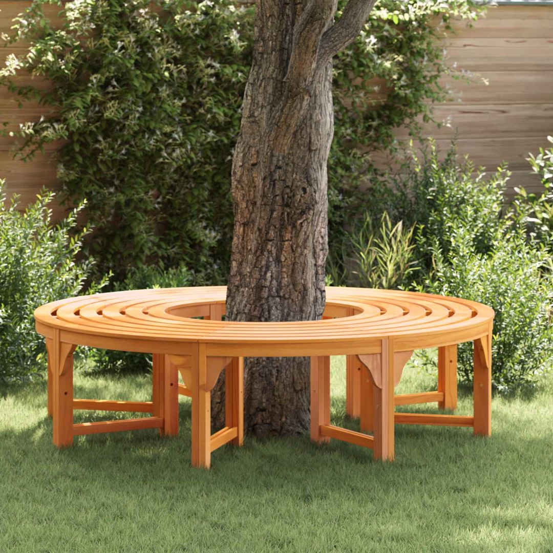 VidaXL Ławka Drzewna 2 pcs Naturalny 160 x 80 x 45cm