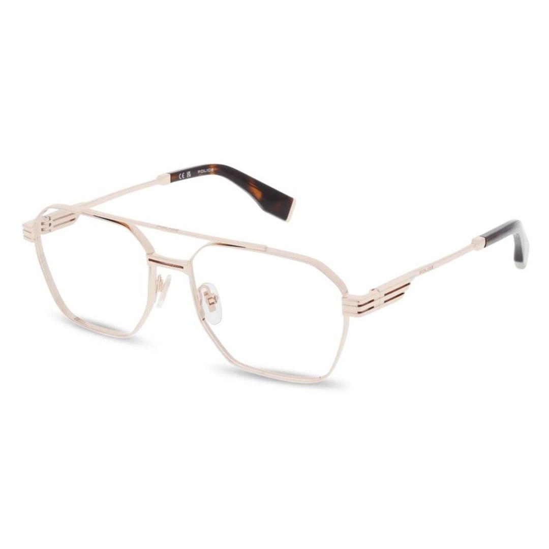 Police VPLQ76 SHINY ROSE GOLD 58/16/150 Okulary męskie Okulary