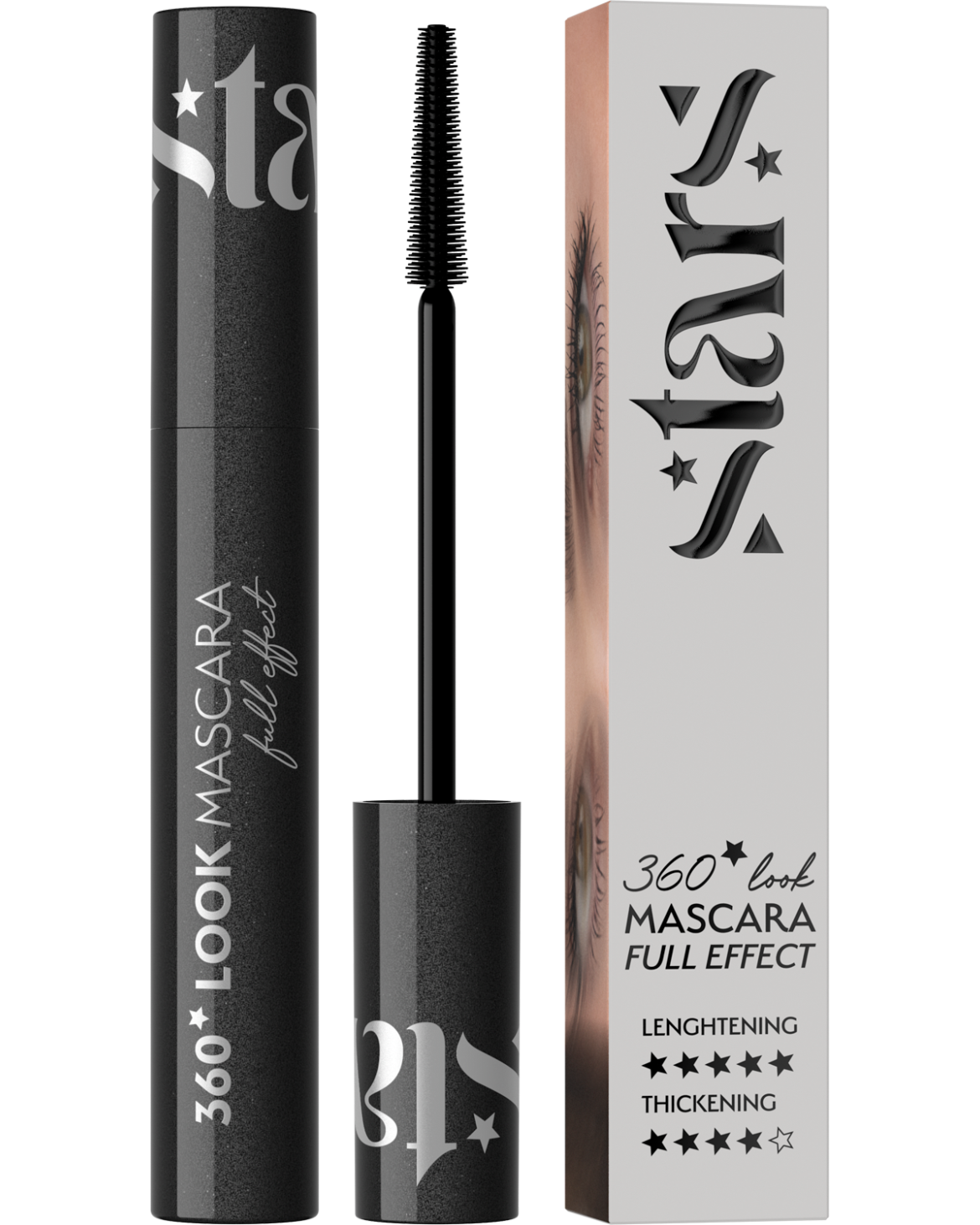 Stars 360 Look Mascara Full Effect Pogrubiający Tusz do Rzęs