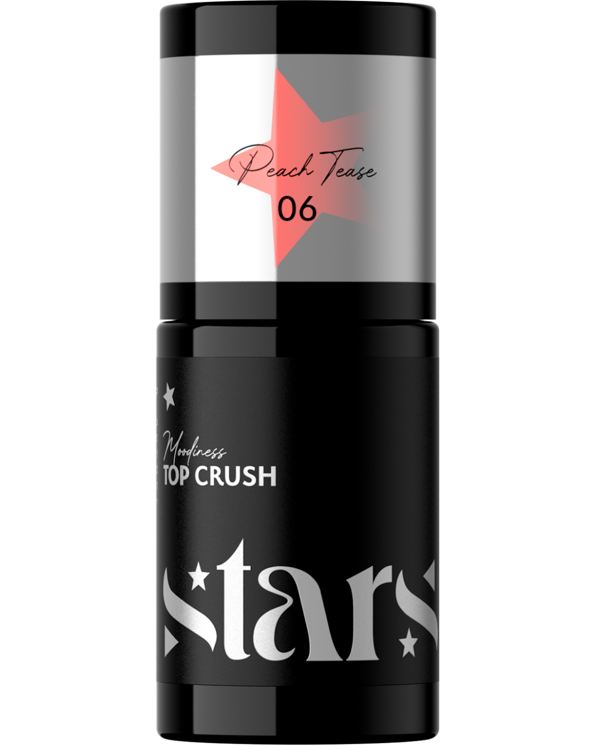 Stars Moodiness Nabłyszczający Top Coat do Lakierów Hybrydowych 06 Peach Tease