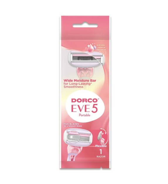 Dorco Maszynka 5 Ostrzy Eve 5 Portable 1 Sztuka