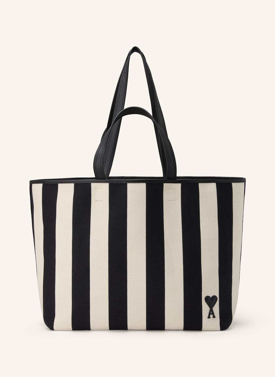 Ami Paris Torba Ami De Coeur schwarz