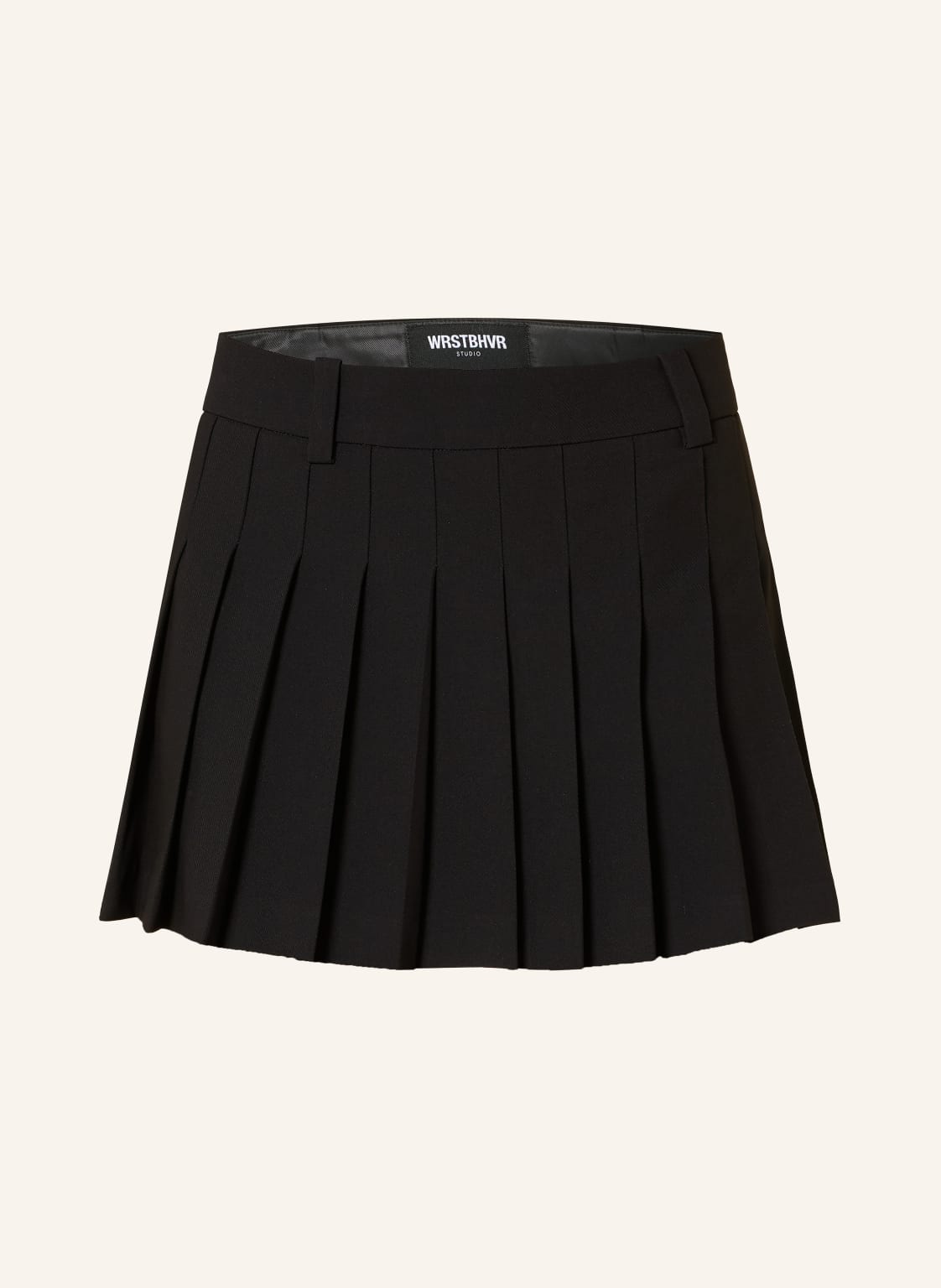 Wrstbhvr Spódnica Plisowana Nuria schwarz
