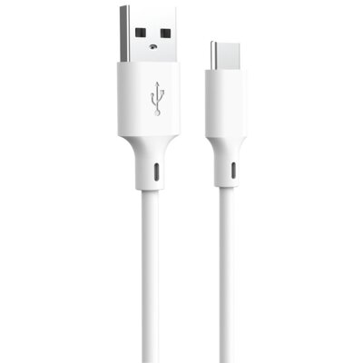 Kabel USB-A - USB-C FOREVER KR60-AC-00 1.5 m Biały
