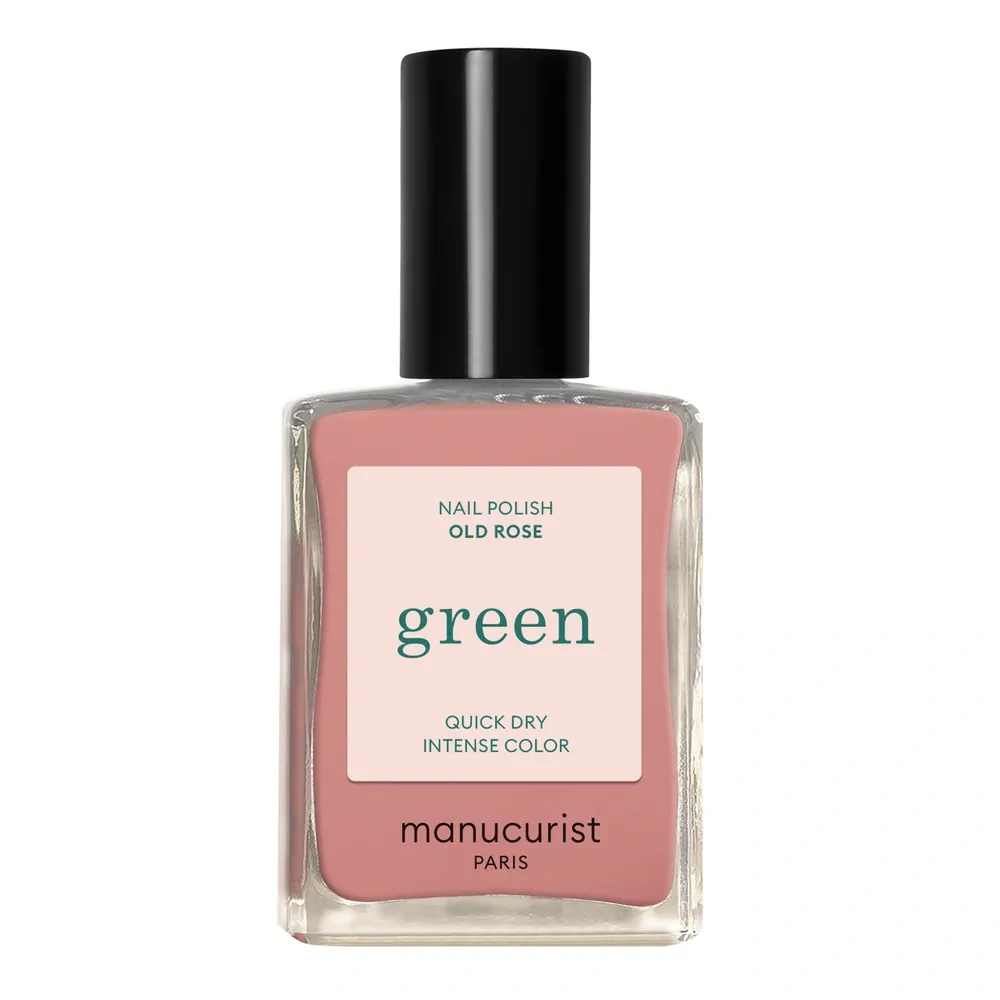 Manucurist Green Nail Polish klasyczny lakier do paznokci Old Rose 15 ml