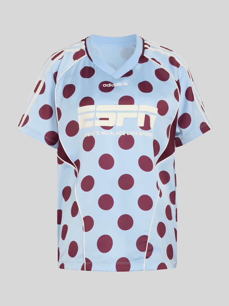 T-shirt z dzianiny o kroju relaxed fit