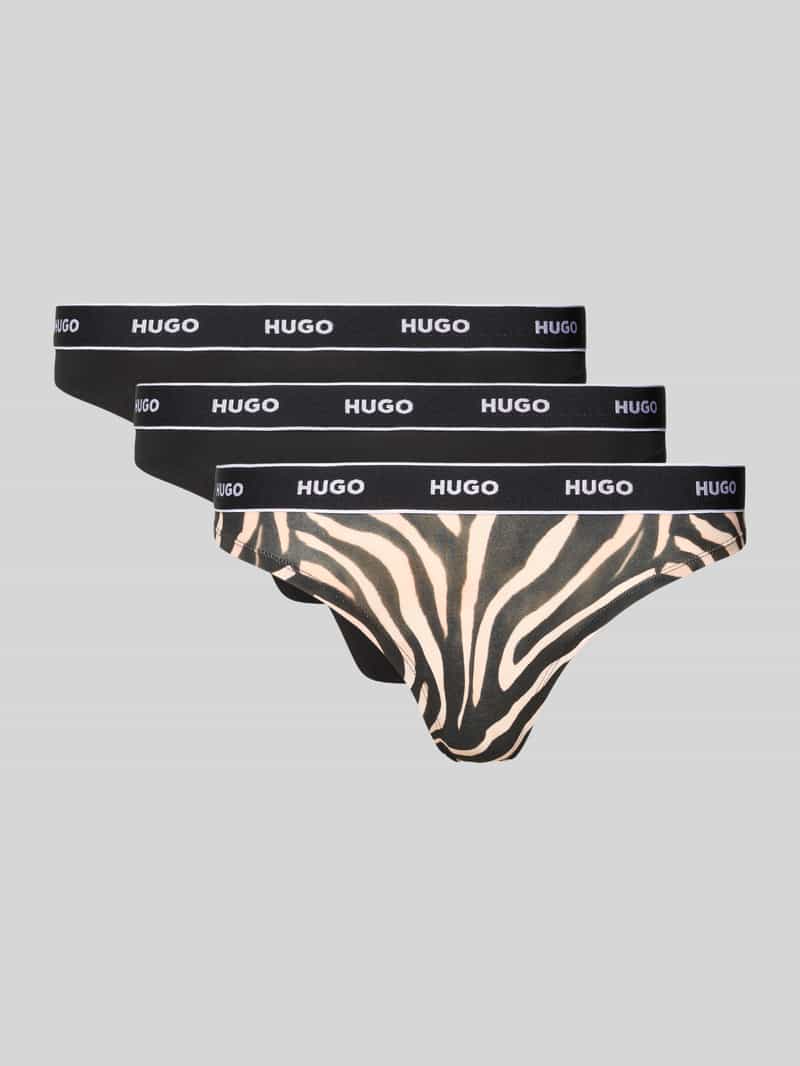 Stringi z mieszanki bawełny w zestawie 3 szt.