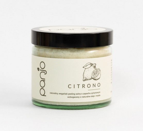 Panjo - Peelingujący mus do ciała CITRONO (390 g)