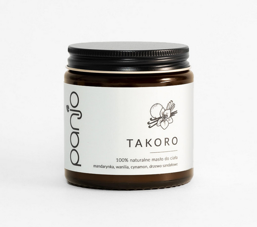 Panjo - Naturalne masło do ciała ultra odżywcze TAKORO (120 ml)